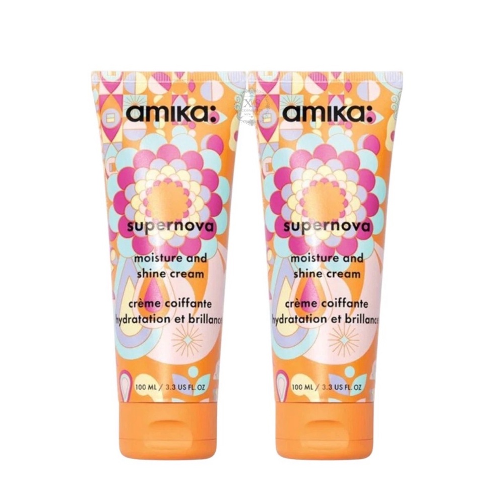 AMIKA Supernova Moisture and Shine Cream 3.3 oz - Lot of 2